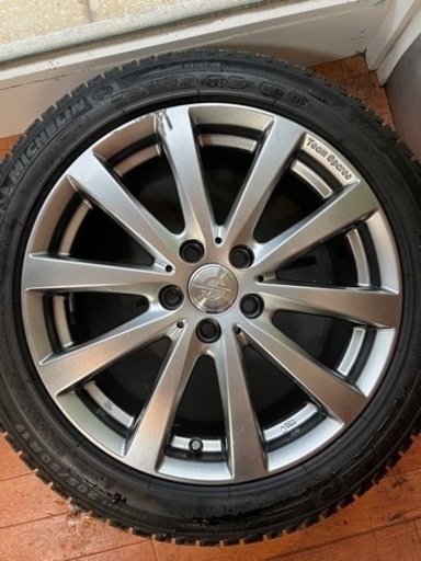 ◆VOLVO V40など◆スパルコ 17インチ スタッドレスタイヤホイールセット【 リサイクルマート下関店】
