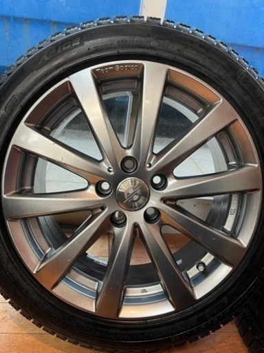 ◆VOLVO V40など◆スパルコ 17インチ スタッドレスタイヤホイールセット【 リサイクルマート下関店】