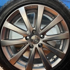 ◆VOLVO V40など◆スパルコ 17インチ スタッドレスタイヤホイールセット【 リサイクルマート下関店】の画像