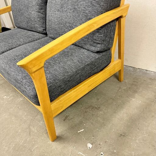  15943  BELLE MAISON 2人掛けソファ   ◆大阪市内・東大阪市他 5,000円以上ご購入で無料配達いたします！◆ 