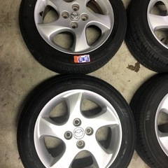 デミオDY.15インチのタイヤホイールセット最終値下げしましたの画像