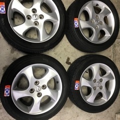 デミオDY.15インチのタイヤホイールセット最終値下げしました