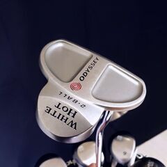 【コレ見て！ ゴルフ】 PRGR/DUNLOP レディース 13本セット＋バッグ ダンロップ HI-BRID CF-1 7本 PRGR ♯1,4,5,7,9 パター　右利き用の画像