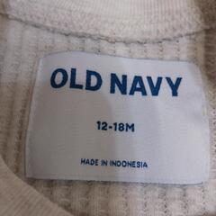 《決まりました》【12-18ヶ月】白のロングTシャツの画像