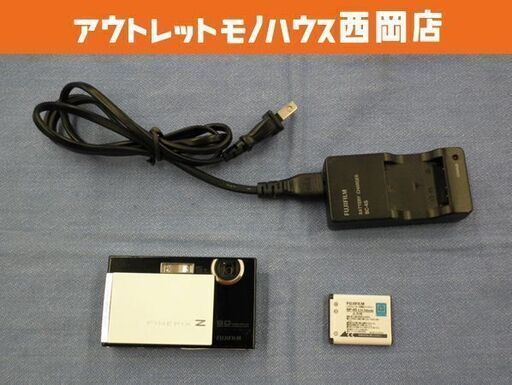 富士フイルム デジタルカメラ FinePix Z100fd ホワイト＆ブラック FX-Z100FDS デジカメ 西岡店