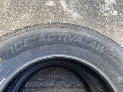 203-4）未使用2本在庫処分！235/65R17ナンカンスタッドレス！21年製！別途はめ替えも対応