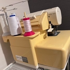 baby lock 糸取物語 2本針4本糸 wave ロックミシン/ ジューキの画像