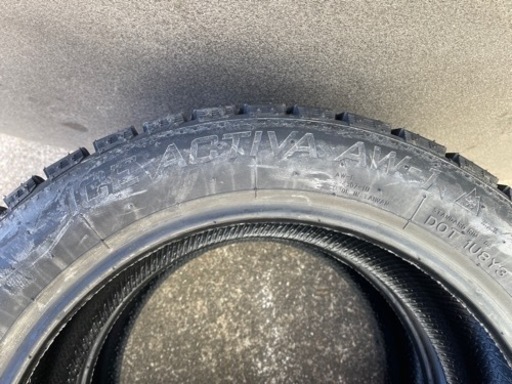 203-5）未使用2本在庫処分！185/55R16ナンカンスタッドレス！21年製！別途はめ替えも対応