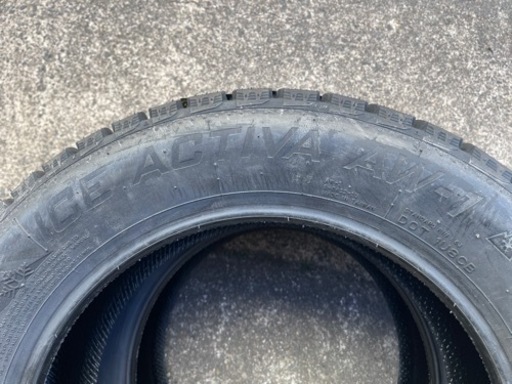 203-6）未使用2本在庫処分！195/60R15ナンカンスタッドレス！21年製！別途