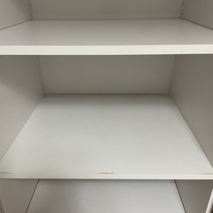 タンス、クローゼット　白　棚の画像