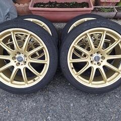 RAYS　18インチ　7.5J　オフセット48　pcd100　鍛造ホイールの画像