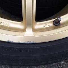 RAYS　18インチ　7.5J　オフセット48　pcd100　鍛造ホイールの画像