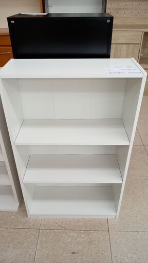 ★ジモティ割あり★  飾り棚 白 H102×D24×W62.5 クリーニング済み TJ4018
