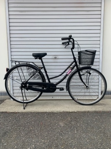 ☆前後タイヤ良品☆   26型　LEDオートライト軽快車　防犯登録料込価格︎‼︎