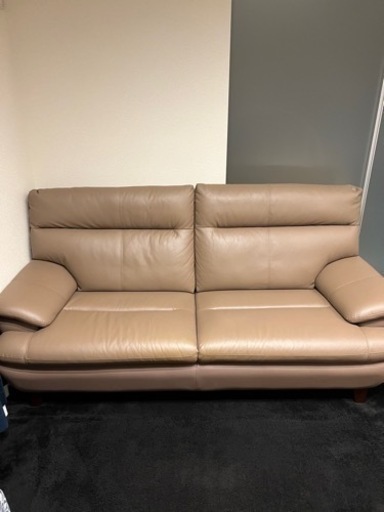 『決まりました』大塚家具　3人掛けソファー