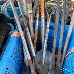 掘削　穴掘り農具セットの画像