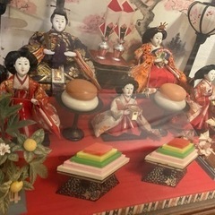 雛人形　ひな人形　オルゴール　ぼんぼりライトの画像