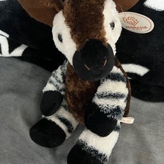 【未使用】ズーラシア　オカピ　ポーチ