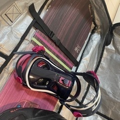 スノーボード・ブーツ・カバンセットの画像