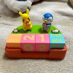 万年カレンダー　ピカチュウ&ポッチャマの画像