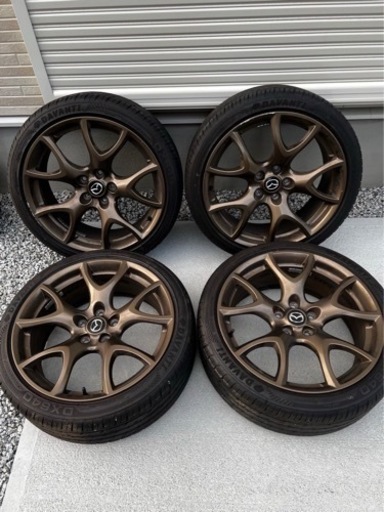 マツダ　RX-8 スピリットR 純正19インチ　タイヤ&ホイール4本セット