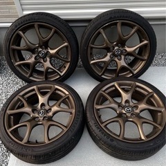 マツダ RX-8 純正ホイール 4本セット RX-8 18インチ純正ホイール 4本セット