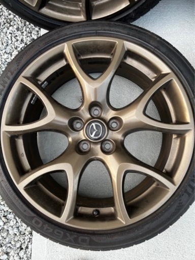 マツダ　RX-8 スピリットR 純正19インチ　タイヤ&ホイール4本セット