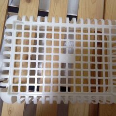 カゴ　プラスチック　約50×30×15の画像