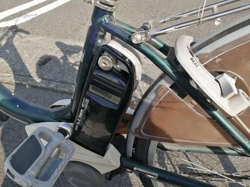 今週処分します★Assista 電動アシスト自転車 シルバー パナソニック♪電動アシスト自転車♪シルバー♪バッテリー2個