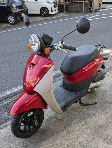 お話し決まりました。　AF67 Ｆモデル2012年インジェクション赤ツートンカラー