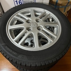 【売却済】ダイハツ純正14インチ　スタッドレス