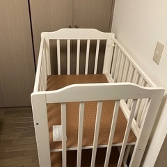 KATOJI ベビーベッド　内寸60×90cmの画像