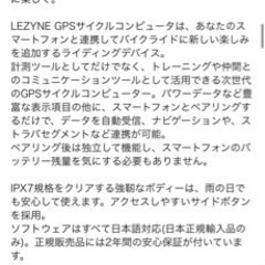 LEZYNEサイコンメガの画像