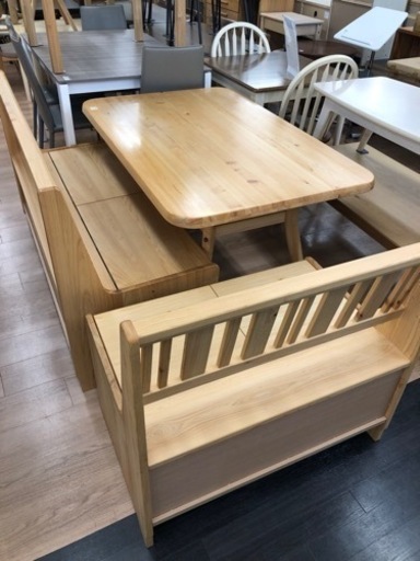 シギヤマ家具 ベンチダイニングセット【トレファク上福岡】