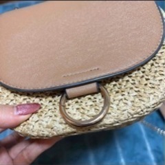 h&m かごバッグ　ショルダーの画像