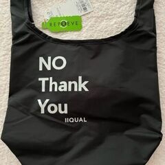 【IIQUAL】新品未使用　エコバッグ　定価1,980円の画像