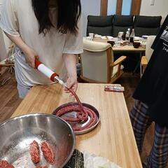 ジビエソーセージ作り体験の画像