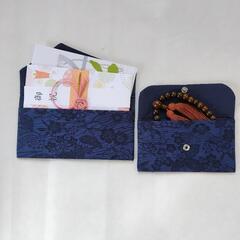 ハンドメイド　袱紗　お念珠入れ　マルチケース