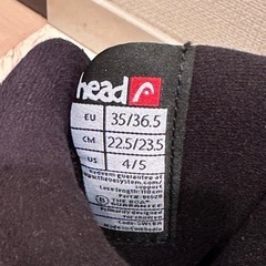 スノーボード　ブーツ　head　22.5/23.5の画像