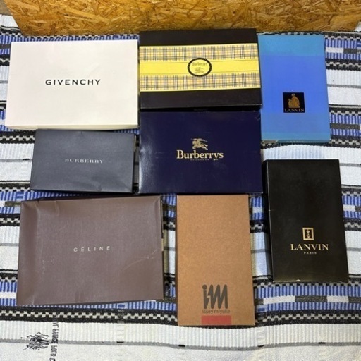 ブランドメイン　イヴ・サンローラン　バーバリー　ランバン　ジバンシー　ブランド　タオル　20点