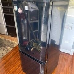 福岡市内配送設置無料　146L/MITSUBISHI/三菱/MR-P15EC-KK/ブラック/霜取り不要