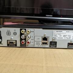 ⑦SHARP ブルーレイレコーダー BD-W560【完動品】の画像
