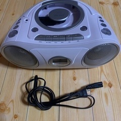 [譲り先決定しました]SD/USB/CDラジカセ