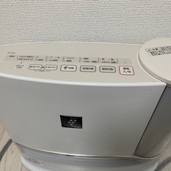 SHARP 加湿セラミックファンヒーターの画像