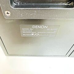 4/11DENON スピーカー SC-A33SG オーディオ ペアの画像