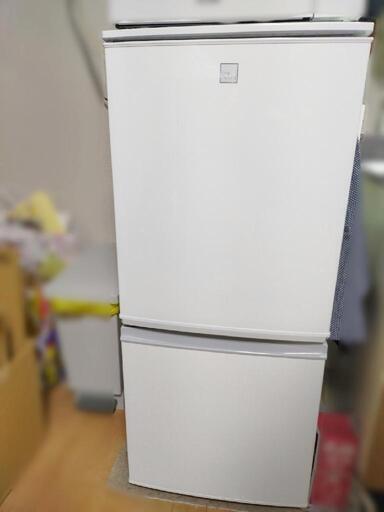 SHARP冷蔵庫137L　両開き