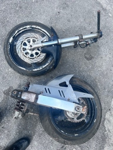 GSX400R用前後足回りセット