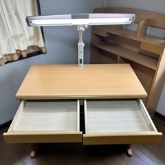 【受付終了】多機能学習机同一品２台セット※バラ売り可
