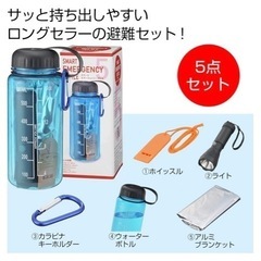 防災対策　スマートエマージェンシーボトル