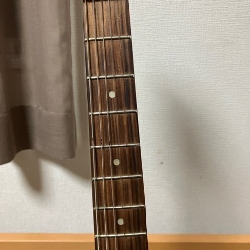 エレキギター変形オレンジ色
